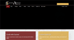 Desktop Screenshot of cucinaaurora.com